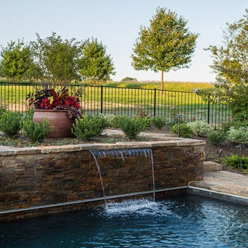 Custom Pool with Waterfall