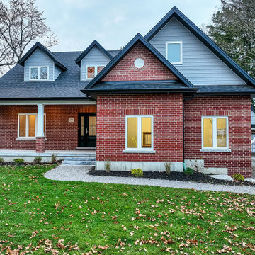 Aberdeen Ave, Peterborough. Custom brick home.