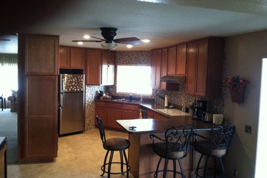 Trendy kitchen photo in Phoenix