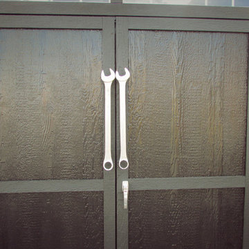 Motorcycle Shed Door Handle