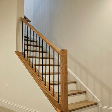 Project #110 | Beautiful Curved Staircase with Circular Balcony