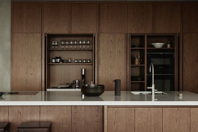 Inspiration for a modern kitchen remodel in Seattle