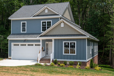 Example of a trendy exterior home design in Richmond