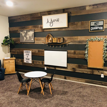 Loft Converted into Homeschool Space