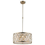 Crystal Lighting Palace - Palace 4 Light Round Crystal Adjustable Stem Pendant - *Number of Light (Bulbs Not Included): 4 Lights