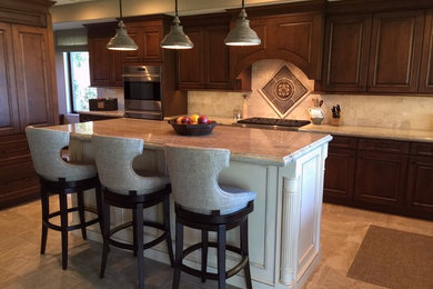 Elegant kitchen photo in Other