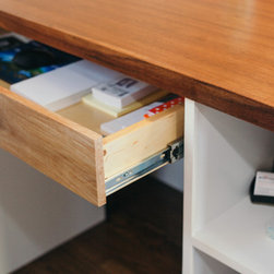 Custom Craft Table - Desks And Hutches