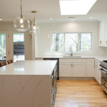 Modern Kitchen East Cobb Makeover by Atlanta Curb Appeal