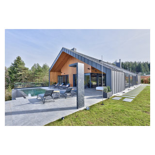 PRIVATE VILLA IN SABORSKO - Scandinavian - Pool - Other - by KORTA ... - Scandinavian Gated Communities With Infinity Pools