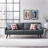 Verve Upholstered Fabric Sofa, Gray