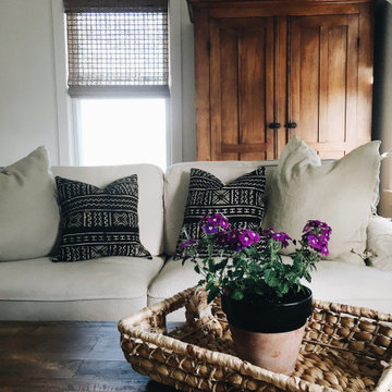 natural elements living room