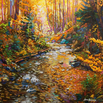 Landscape Painting, Landscape art, Original Paintings for Sale by Leon Devenice