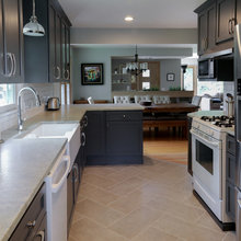galley kitchen