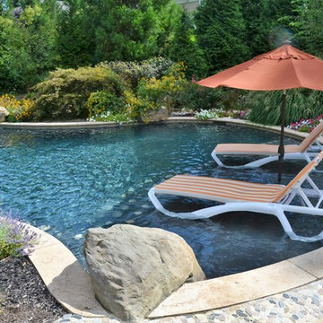 A Colorful Poolside Entertainment Property
