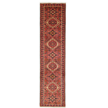 Persian Rug Gharadjeh 9'7"x2'4" Hand Knotted