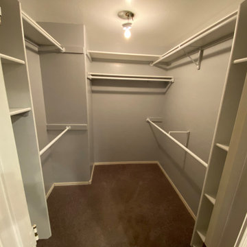 Master closet job #1 after
