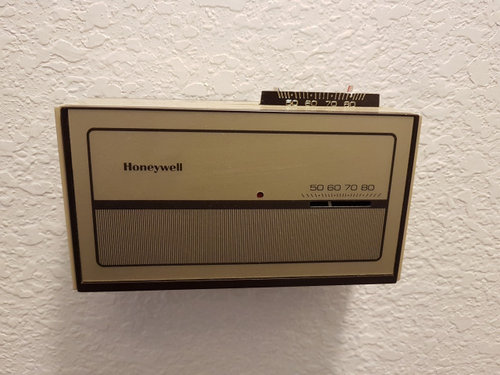 Photos thermostat older honeywell 