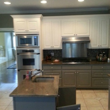 Painting Cabinet & Island | Alpharetta, GA