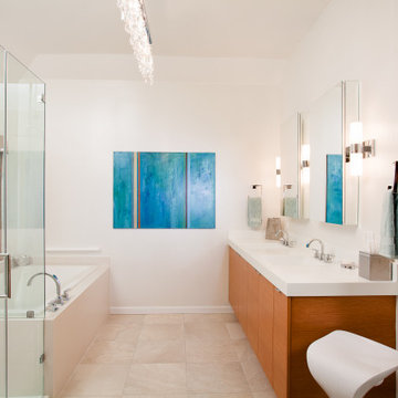 Modern Bathroom with Bling