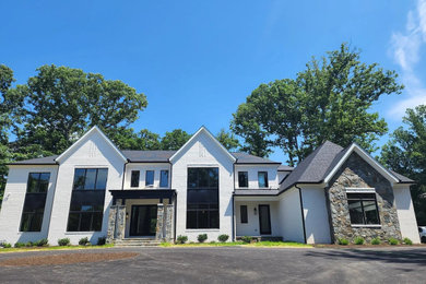Modern exterior home idea in DC Metro