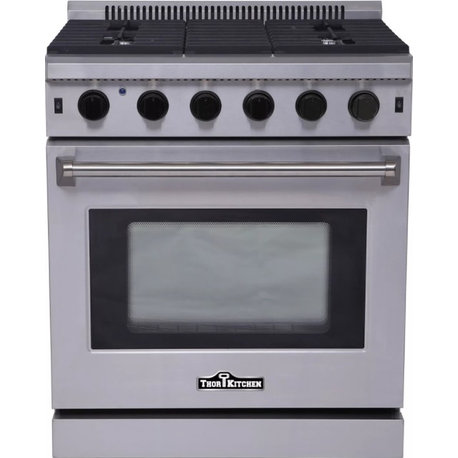 Thor Kitchen LRG3001U 30"W 4.5 Cu. Ft. Capacity Freestanding Gas - Stainless