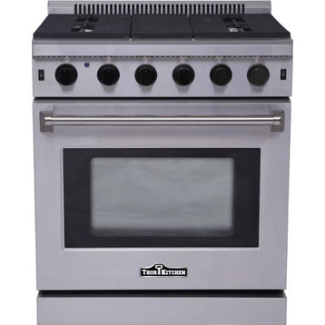 Thor Kitchen LRG3001U 30"W 4.5 Cu. Ft. Capacity Freestanding Gas - Stainless