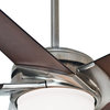 Casablanca 54" Stealth DC LED Brushed Nickel Ceiling Fan With Light and Remote