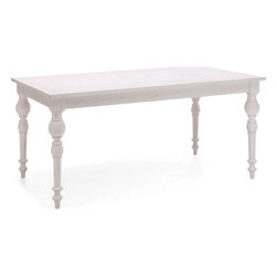 Zuo Era Soma Dining Table in White - Dining Tables
