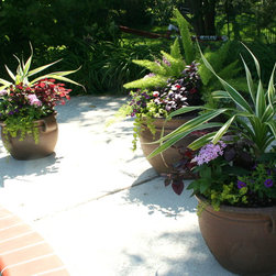 Stern Pool Deck - Outdoor Pots And Planters