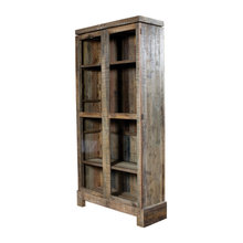 wood finish of living room wall unit
