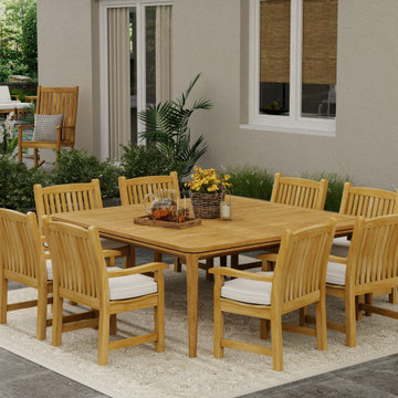 9 pc Veranda Square Dining Set