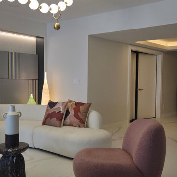Art deco basement