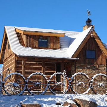 The Little Friar Log Home Design at Canyon of the Ancients