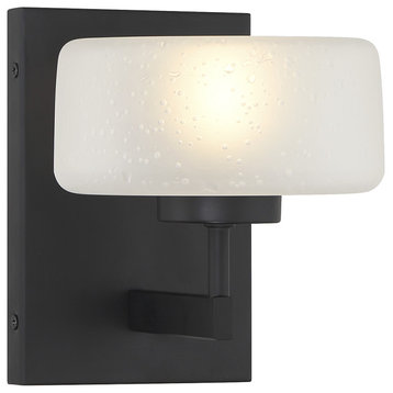 Falster 1-Light LED Wall Sconce in Matte Black