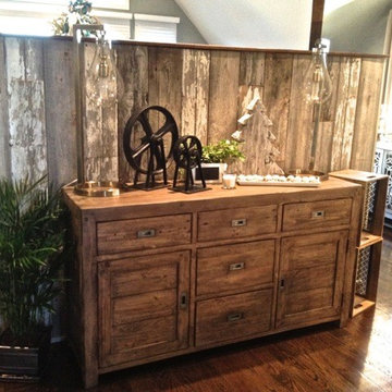 NJ Home designed by Even Flow Interiors using our reclaimed wood