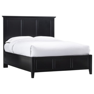 Modus Paragon Full Panel Bed in Black