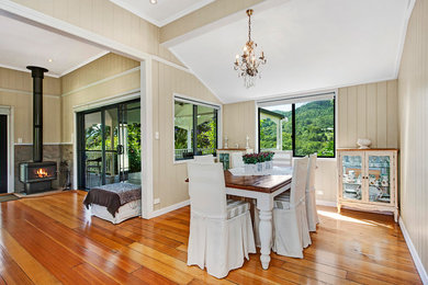 This is an example of a romantic home in Gold Coast - Tweed.