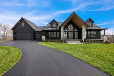 Example of an exterior home design in Other