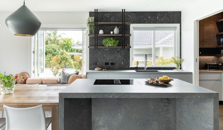 Before & After: An Entertainer's Kitchen in Soft Tonal Hues in NZ