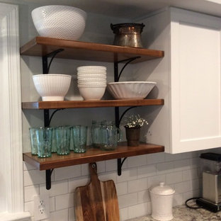 King's Grant Traditional Two-Tone Kitchen