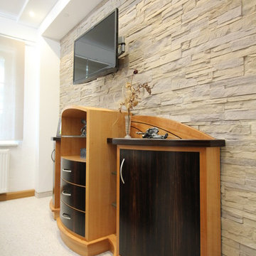 Schlafzimmer mit begehbarem Kleiderschrank