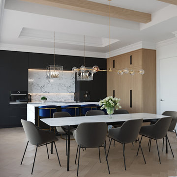 Kitchen/living room design