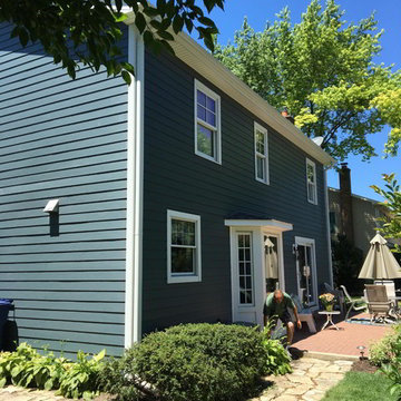 Evening Blue James Hardie Siding Transformation