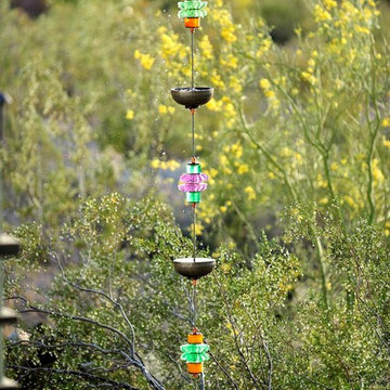 Hanging Glass Sculpture