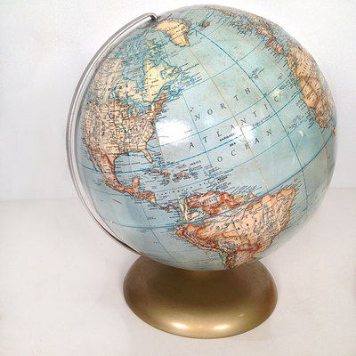 Traditional World Globes by Etsy