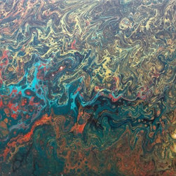 Summer of 2018 Abstract Art Project - Paintings