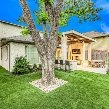 Vickery Blvd | Covered Patio Design | Outdoor Living