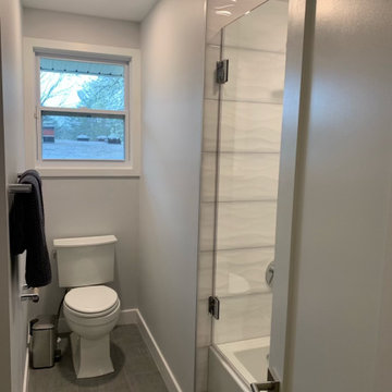 Second Level Modern En Suite Primary Bedroom & Bath and Hall Bath Renovation