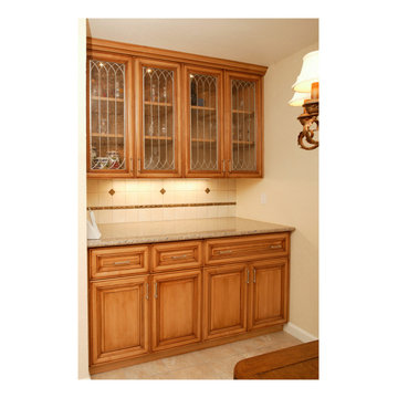 Glazed Maple Kitchen in Santa Clara