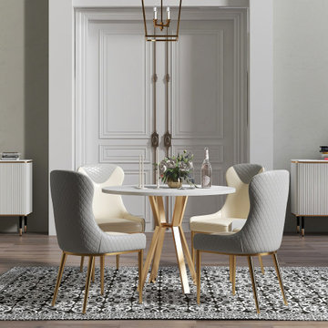 Let Your Dining Room Brimming with Glamour and Luxury Appeal